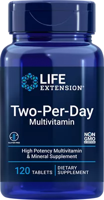 LIFE Extension Two-Per-Day Multivitamin 120 caps