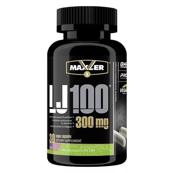 Maxler LJ100 Tongkat Ali 100:1 Extract 30 caps