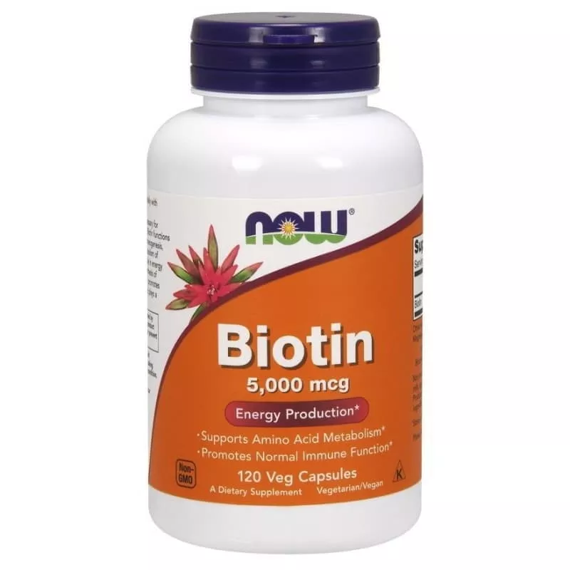 NOW Biotin 5000mcg 120 caps
