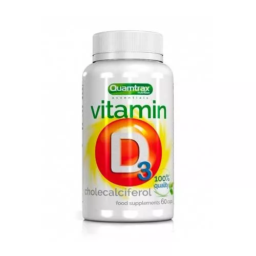 Quamtrax -БАД Vitamin D3 (1000 IU) 60 caps