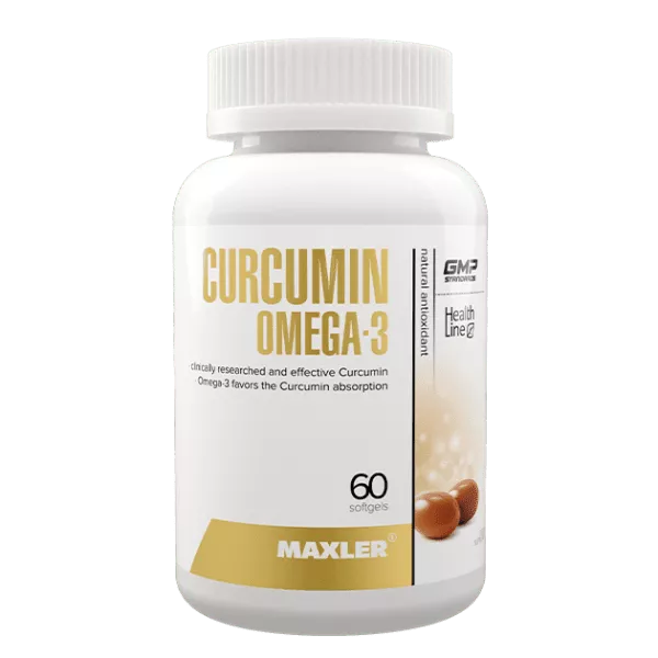 Maxler Curcumin Omega 3 60 caps