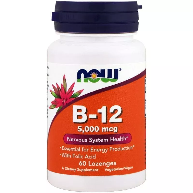NOW B-12 5000mcg 60 caps