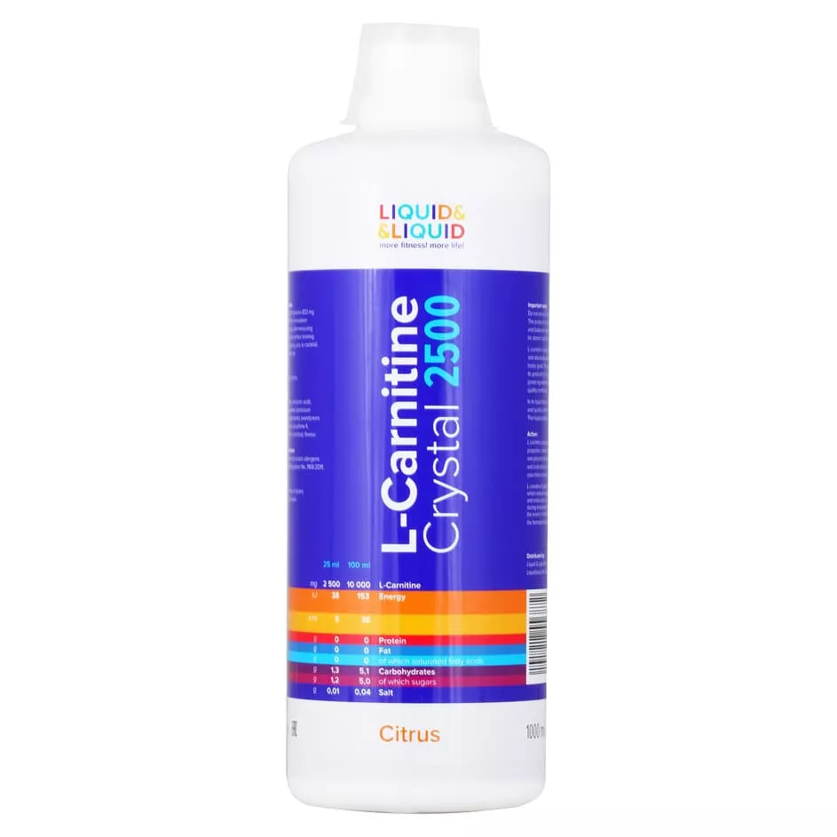 Liquid & Liquid L-Carnitine Crystal 2500 1000 ml