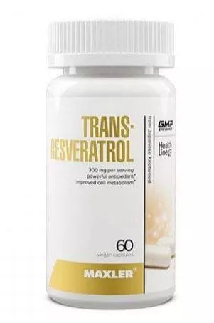 Maxler Trans-Resveratrol 60 vcaps