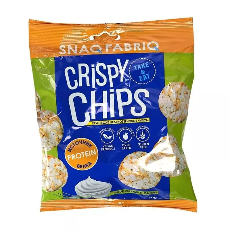 Bombbar SNAQ FABRIQ Чипсы Цельнозерновые 50g