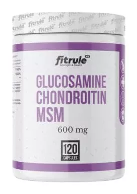 Fitrule Glucosamine+Chondroitin+MSM 600mg 120 caps