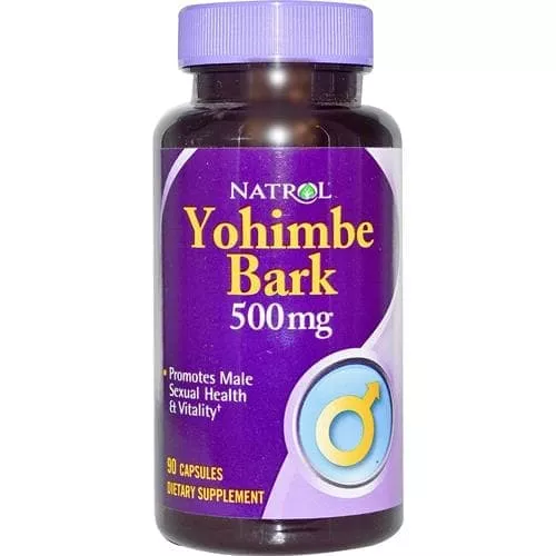 NATROL Yohimbe Bark 500mg 90 caps