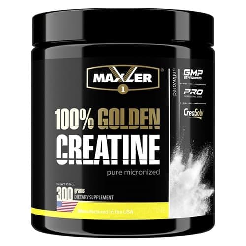 Maxler 100% Golden Micronized Creatine (Банка) 300g 