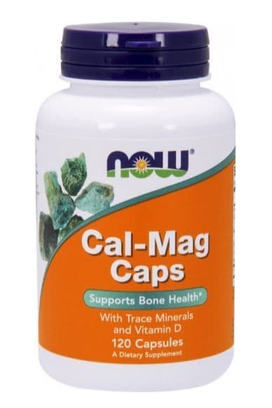 NOW Calcium-Magnesium 120 caps