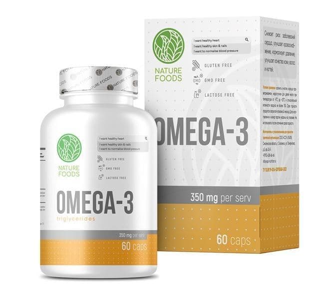 Nature Foods Omega-3 60caps