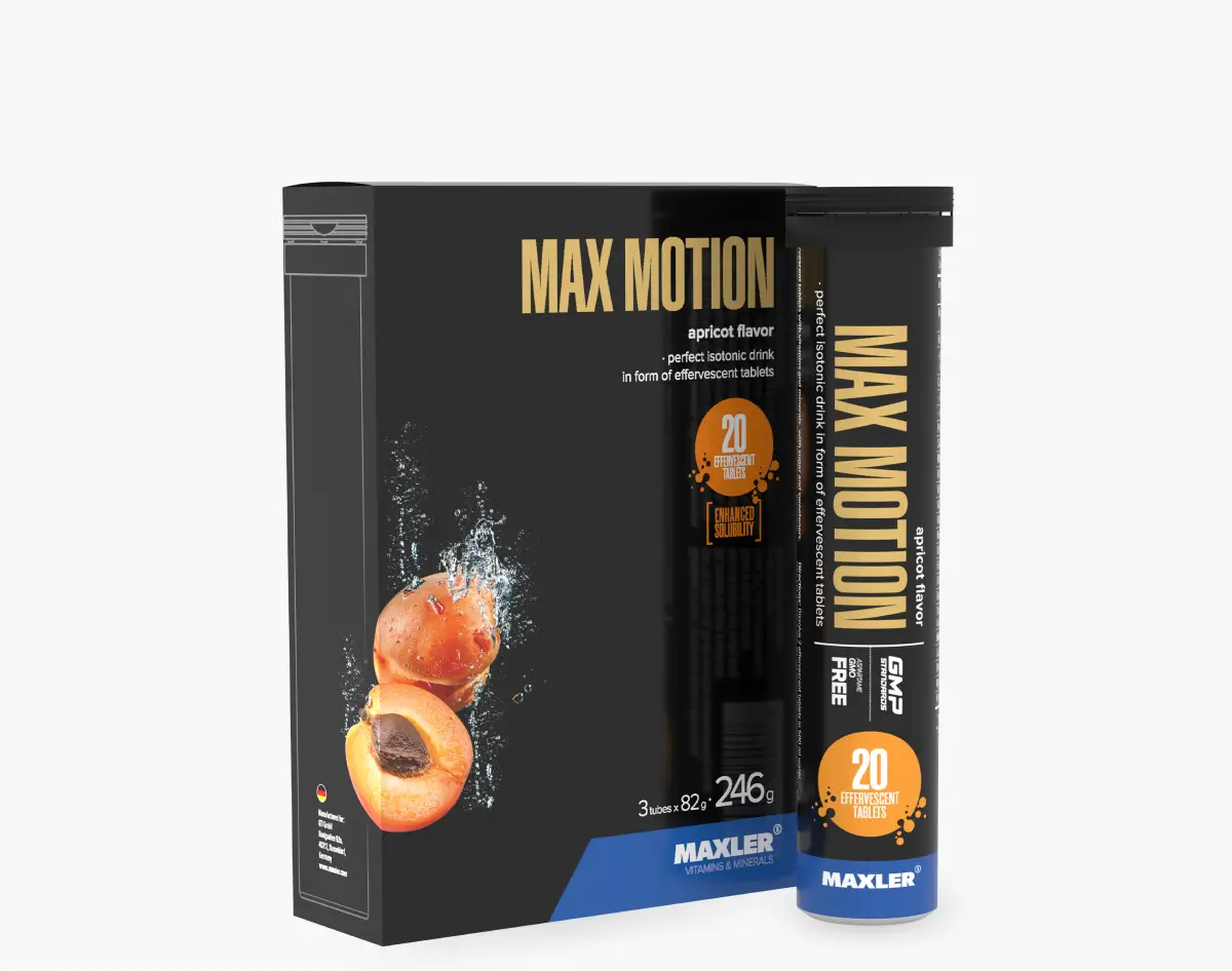 Maxler Max Motion 3 tubes box (20 eff. tabl.)