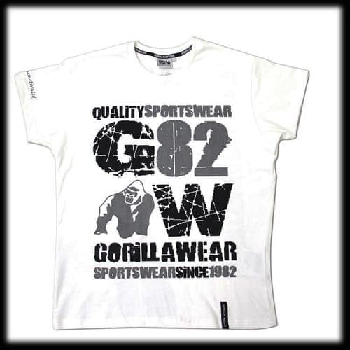 Футболка Gorilla Wear "82 Tee" GW-90501\WH