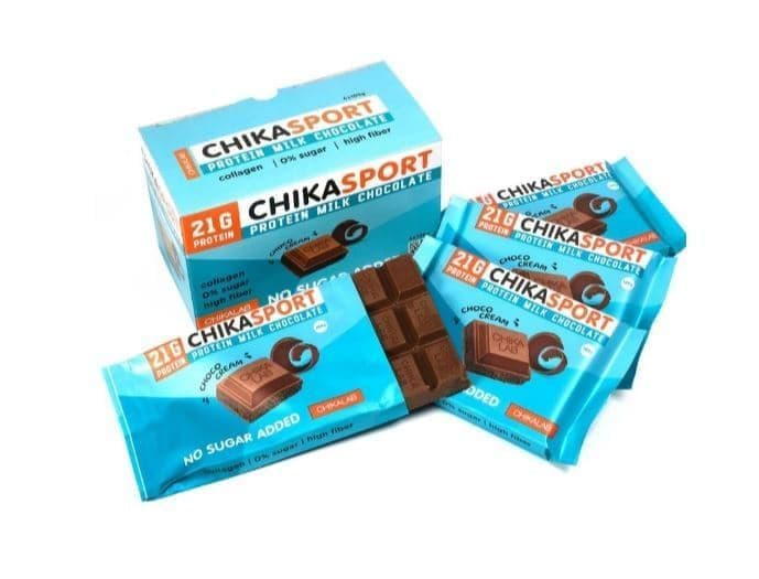 CHIKALAB Молочный Шоколад с Шоколадной Начинкой 100g