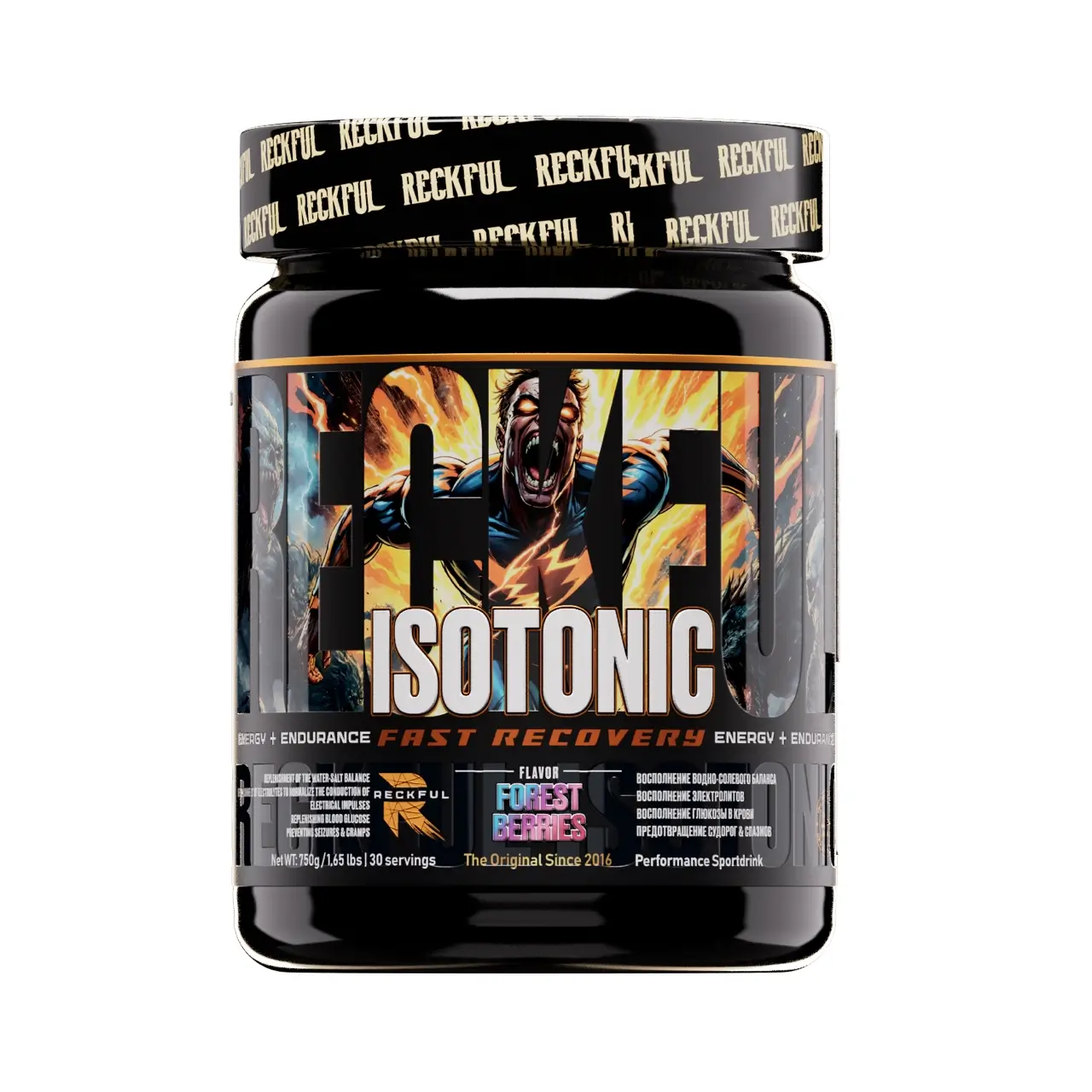 Reckful ® Isotonic 750g 30 serv ЧЗ